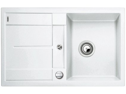 Blanco METRA 45 S F Silgranit bílá oboustranné provedení s excentrem
