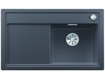 Blanco ZENAR 45 S InFino Silgranit šedá skála dřez vpravo s excentrem bez příslušenství