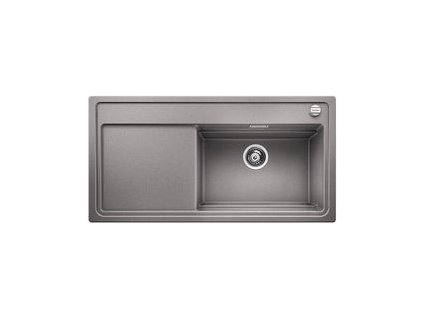 Blanco ZENAR XL 6 S-F Silgranit DFG. aluminium dřez vpravo s excentrem kráj.deska dřevo
