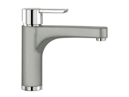 Blanco PYLOS Silgranit-look dvoubarevná perlově šedá/chrom