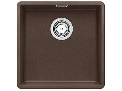 Blanco SUBLINE 400 F Silgranit kávová  s táhlem