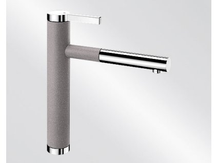 Blanco LINEE S Silgranit-look dvoubarevná aluminium/chrom