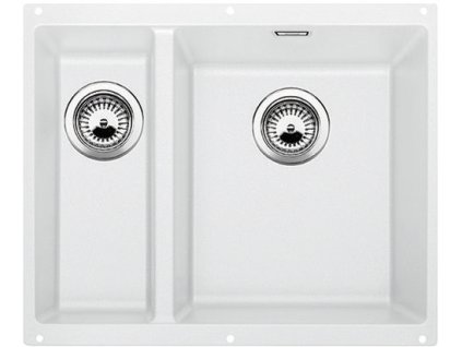 Blanco SUBLINE 340/160 U Silgranit bílá s táhlem dřez vpravo