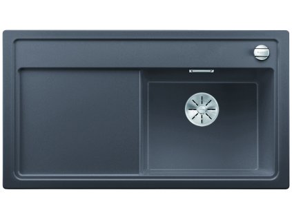 Blanco ZENAR 5 S InFino Silgranit šedá skála dřez vpravo s exc. bez příslušentsví