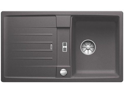 Blanco LEXA 45 S InFino Silgranit šedá skála oboustranný s excentrem