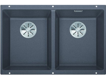 Blanco SUBLINE 350/350 U InFino Silgranit šedá skála bez táhla