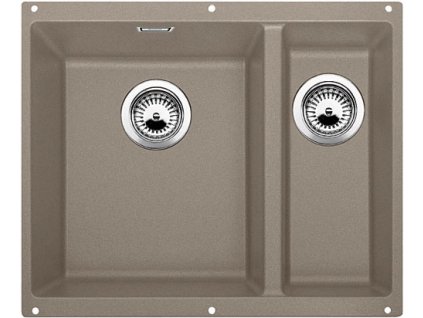 Blanco SUBLINE 340/160 U Silgranit tartufo bez táhla dřez vlevo