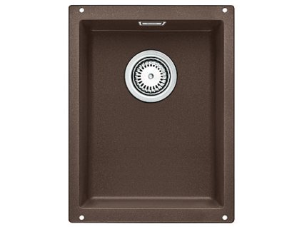 Blanco SUBLINE 320-U Silgranit kávová  s táhlem