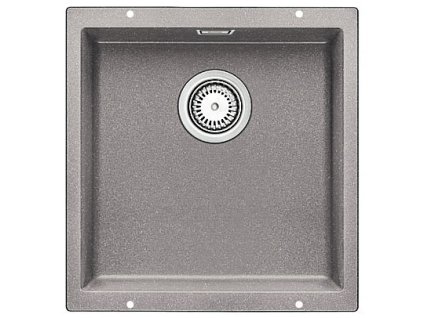 Blanco SUBLINE 400 U Silgranit aluminium  s táhlem