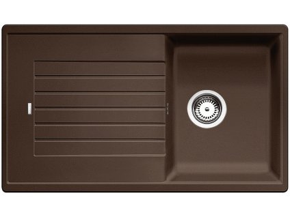 Blanco ZIA 45 SL Silgranit kávová oboustranné provedení