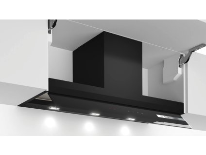 Serie | 6 Vestavný odsavač par 90 cm černé sklo DBB97AM60