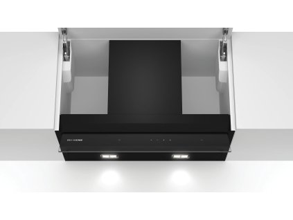 iQ500 Vestavný odsavač par 60 cm černé sklo LJ67BAM60