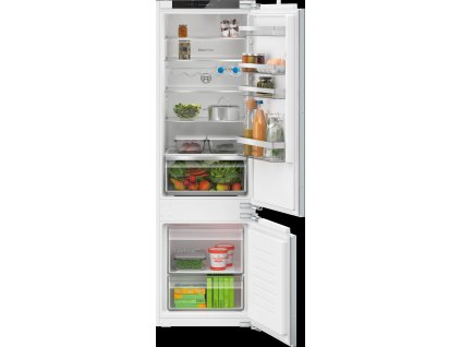 Serie | 4 Vestavná chladnička s mrazákem dole 177.2 x 54.1 cm flat hinge KIV87VFE0