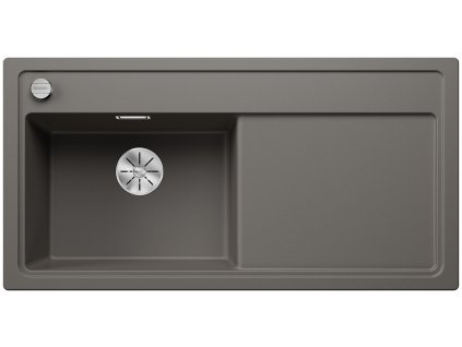 Blanco ZENAR XL 6 S InFino Silgranitšedá vulkan dřez vlevo s excentrem