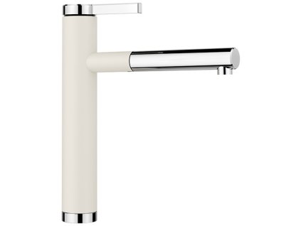 Blanco LINEE S Silgranit-look dvoubarevná bílá soft/chrom