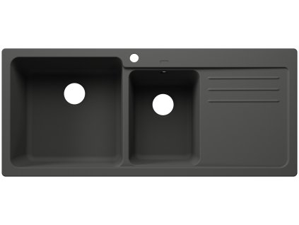 Blanco NAYA 8 S Silgranit šedá vulkán dřez vlevo