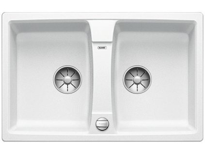 Blanco LEXA 8 InFino Silgranit bílá soft oboustranný s excentrem