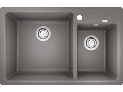 Blanco LEGRA 8 Silgranit šedá vulkán dřez vlevo