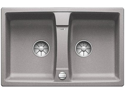 Blanco LEXA 8 InFino Silgranit šedá vulkánoboustranný s excentrem