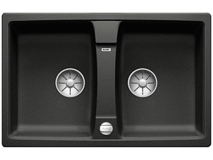 Blanco LEXA 8 InFino Silgranit černá oboustranný s excentrem