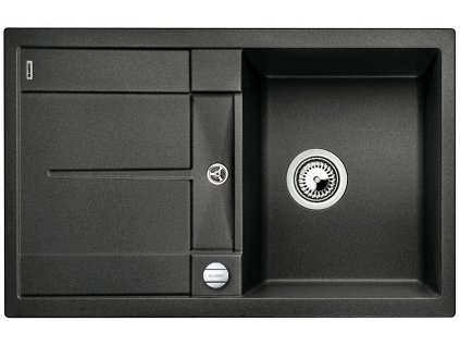 Blanco METRA 45 S F Silgranit černá oboustranné provedení s excentrem
