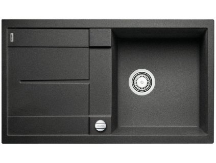 Blanco METRA 5 S F Silgranit černá oboustranné provedení s excentrem