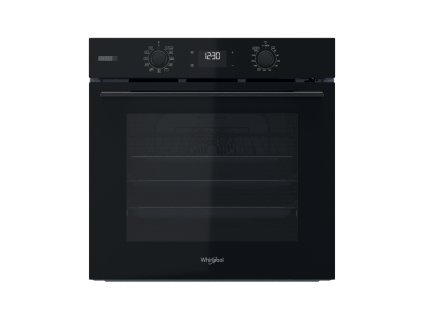 Vestavná elektrická trouba Whirlpool: černá barva - OMSK58RU1SB