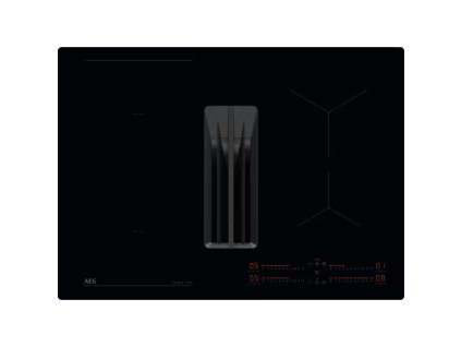 NCH74B01CB Varná deska indukční 80 cm Bridge s integrovaným odsavačem