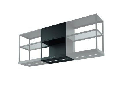 Komínová digestoř MODULAR BK MATT F60