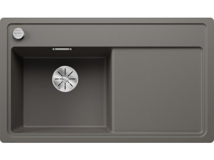 Blanco ZENAR 45 S-F InFino Silgranit šedá vulkán dřez vlevo s excentrem bez přísl.