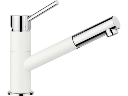 Blanco KANO-S silgranit bílá/chrom, beztlaková