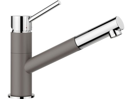 Blanco KANO-S silgranit šedá vulkán/chrom, beztlaková