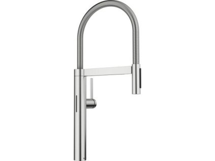 Blanco CULINA-S II PVD steel, sprcha s přepínáním a senzorem