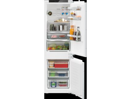 KI86NVFE0 iQ300 - Vestavná chladnička s mrazákem dole - 177.2 x 54.1 cm - ploché panty