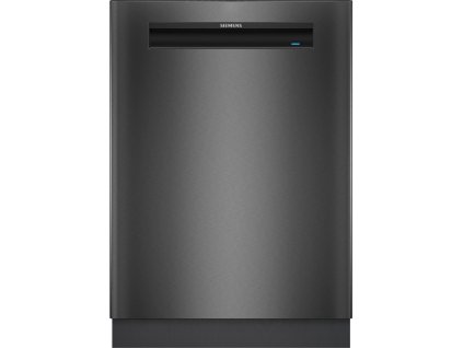 SN15ZC01CS iQ500 - Podstavná myčka nádobí - 60 cm - Kartáčovaná černá ocel zabraňuje otiskům prstů