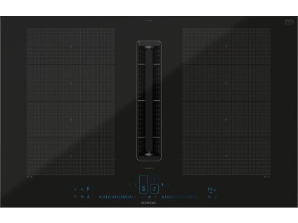 EX870NX68E iQ700 - Indukční varná deska s odsáváním - 80 cm - instalace na pracovní desku s rámečkem