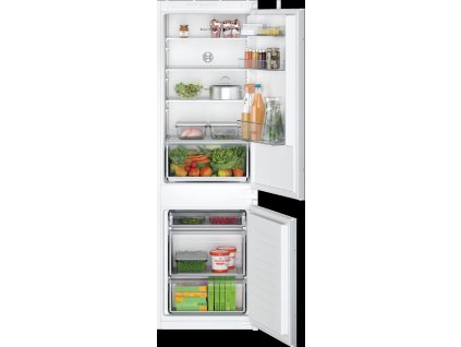 KIV86NSE0 Serie 2 - Vestavná chladnička s mrazákem dole - 177.2 x 54.1 cm - pojezdy