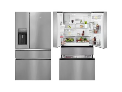 RMB954E9VX Volně stojící vícedveřová chladnička 9000 MultiSwitch No Frost CustomFlex