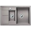 Blanco METRA 6 S Compact Silgranit aluminium oboustranné provedení s excentrem
