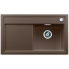 Blanco ZENAR 45 S Silgranit muškát dřez vpravo s excentrem a dřevěnou krájecí deskou