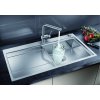 Blanco DIVON II 5 S-IF InFino Nerez hedvábný lesk dřez vpravo s excentrem