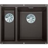 Blanco SUBLINE 340/160 U InFino Silgranit káva bez táhla dřez vpravo