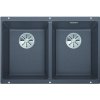 Blanco SUBLINE 350/350 U InFino Silgranit šedá skála bez táhla