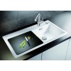 Blanco ZENAR XL 6 S InFino Silgranit muškát dřez vpravo s exc. a kráj.deska sklo