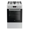 Beko, Multifunkční sporák s plynovou deskou a grilem – 60 cm FSE 52326 DWD