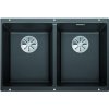 Blanco SUBLINE 350/350 U InFino Silgranit černá bez táhla