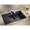Blanco ZENOS-S Silgranit-look dvoubarevná světle šedá/chrom