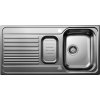 Blanco TIPO II 6 S nerez přírodní lesk oboustranné provedení s excentrem a nerez. miskou