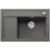 Blanco ZENAR XL 6 S Compact InFino Silgranit šedá vulkan dřez vpravo s excentrem