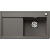 Blanco ZENAR 5 S-F InFino Silgranit šedá vulkán dřez vpravo s exc. bez příslušentsví
